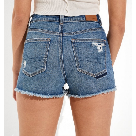 American Eagle Distressed Mom Shorts - Picture 2 of 6